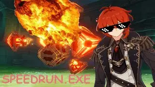 perpetual mechanical array is easy - genshin impact boss speedrun