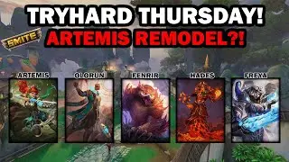 TRYHARD THURSDAY WITH NEW ARTEMIS REMODEL - Season 10 Masters Ranked 1v1 Duel - SMITE