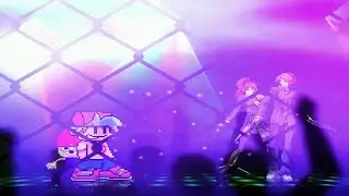 Boyfriend (Friday Night Funkin') & PaRappa vs Rise & Yosuke (Persona 4 Arena) Mugen Battle!!!