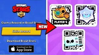 FREE GIFT PIN! 🎁 | BRAWL STARS QR CODES & GIFTS