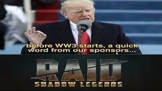 I asked ai to make a Donald trump Raid Shadow Legends commercial