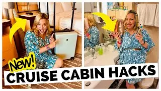 Game-Changing Shortcuts for a Clutter FREE Stateroom: Cruise Cabin Tips & SPACE savers!