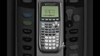 Doing Matrix Multiplication on your SCHOOL Calculator! #mathtutorial #schoollife #calculatortricks