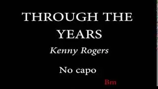 THROUGH THE YEARS  -  KENNY ROGERS