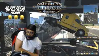 This game is HILARIOUS!!! Pt.2 - American Truck Simulator Multiplayer