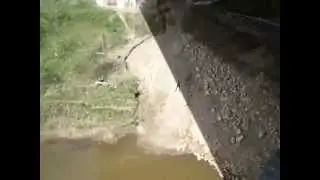 Жесткая тарзанка!