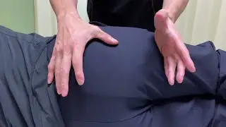 Lymphatic drainage and cellulite treatment for female butt (English)