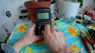 отключаем  автоотключение мультиметра    DT9205a