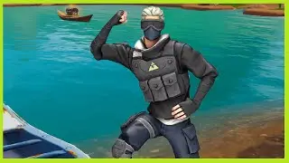 فوز سولو مع مونتاج جميل في البداية | Fortnite
