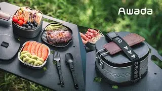 Now on Kickstarter: Awada Lunch Box: Easily Take The Kitchen Outdoors