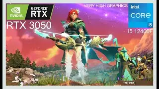 Dota 2 on RTX 3050 Very High Graphics