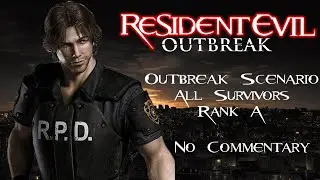 Resident Evil Outbreak: Rank A Outbreak Scenario (No Commentary)