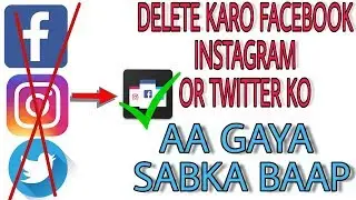 Best App For Social Networks Delete Facebook Instagram Twitters Apps