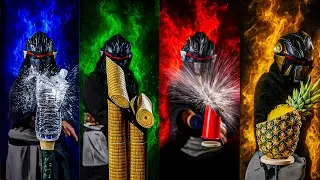 $1 Katana VS $10000 Katana - CUTTING CHALLENGE