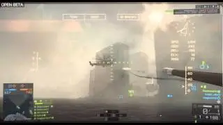 Battlefield 4 Beta - helicopter takedown with BOAT