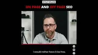 On page and off page SEO 