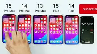iPhone 15pro max vs iPhone 14pro max vs iphone13 pro max vs iPhone 15plus vs iPhone 14plus battle
