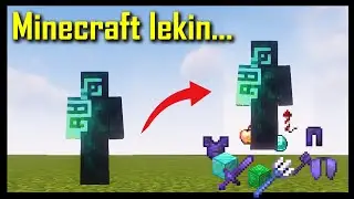 Minecraft Lekin Sakrash Epic narsalar beradi 😲 | O'zbekcha minecraft