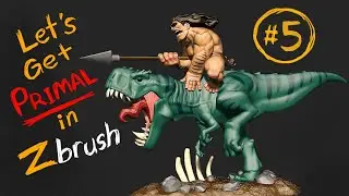 Let's 3D Model some Characters From Primal in Maxon Zbrush - 005