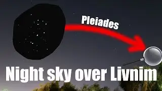 Night sky over Livnim