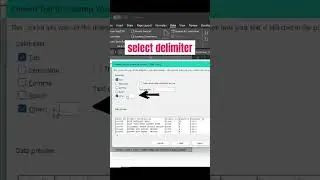 Fix data quickly in Microsoft excel using delimiter | The Ultimate Guide to Excel Shortcuts