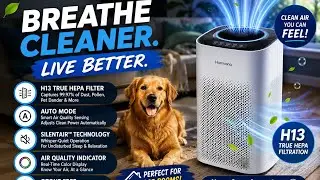AMAZON INFLUENCER REVIEW OF THE HOMEVANA HEPA AIR PURIFIER