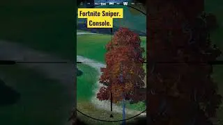 Fortnite console sniper. 