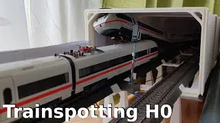 Modelleisenbahn H0 - Trainspotting am Tunnel | Fahrtage 2021