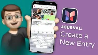 Create a new Journal Entry with Photos, Videos, Locations, Voice Notes and more!