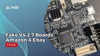 Fake V4.2.7 Boards Amazon & Ebay - Gigadevice CPUs & Completely Different Board