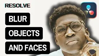 How To Blur In DaVinci Resolve 18 Faces and Objects