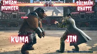 IMRAN MUNEER (KUMA) VS SALMAN BHATTI (JIN) || TEKKEN 8