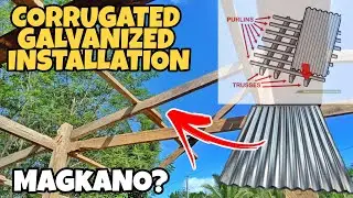 PRESYO at STANDARDS CORRUGATED GALVANIZED IRON INSTALLATION PH ft Church Bayanihan Antiquera Chapel