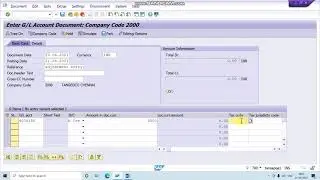 TNEB SAP ERP - TRAINING JOURNAL  POSTING WITHOUT APPROVAL FB50