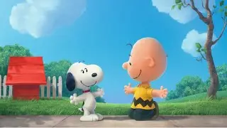 The Peanuts Movie - Downtown Boston blimp