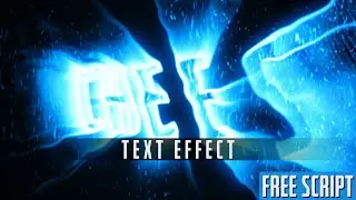 Cinematic Trails of Light Text Reveal - After Effects Tutorial