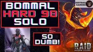 BOMMAL HARD 90 CRIMSON HELM SOLO! | Still works | Simple Strat | Raid Shadow Legends