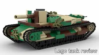 Lego 1:35 Experimental 12cm SPG review