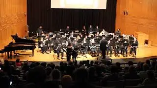 NSU Demons Magale Concert Band performing Band of Heroes 2-15-23
