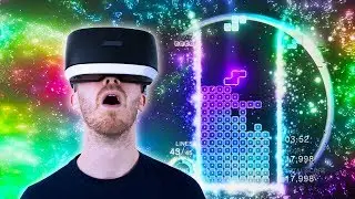 BECOME ONE WITH THE BLOCKS! | Tetris Effect VR - PlayStation VR