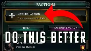 How to make good factions | Age of Wonders 4 guide