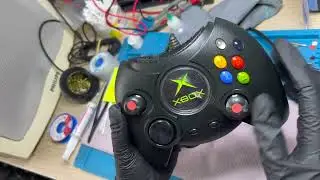 Xbox Original Duke Controller Weird Fault Face Buttons Cause Stick Drifting