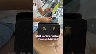 📣YOZGI CHEGIRMA📣Carmina👜Aksessuarlar to'plami - 4 tasi 1 da#shorts