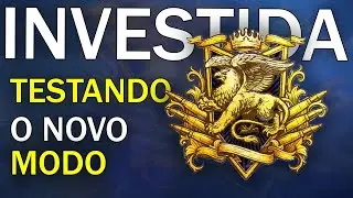 Primeira Vez Jogando o NOVO Modo INVESTIDA | Update 1.18.1 | World of Tanks