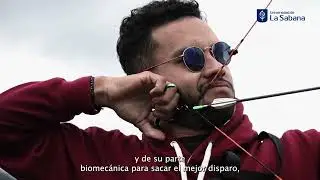 Anibal Velásquez, de Ingeniería Mecánica, actual campeón en la categoría juvenil de tiro con arco