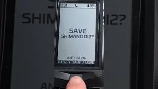 Shimano Di2: Add your current gear to your computer display!