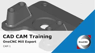 Applying Tool Paths in OneCNC Mill Expert - CAM Training 1