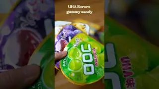 Opening sweets from Japan 🍇 grape gummies and 🍵 matcha snacks