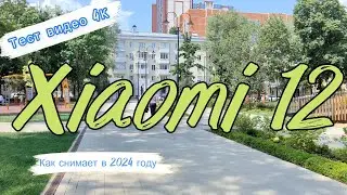 Xiaomi 12  Тест камер в 4К