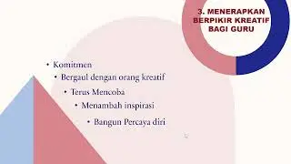 SESI 3 - Kreatifitas dan Inovasi